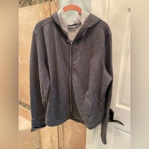 Athleta Gray Zip-Up Hoodie